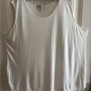 Off White / Cream Sleeveless Top